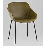 Стул Ashby экокожа зелёный варинант исполнения - 1 | Loft Concept в Волгограде