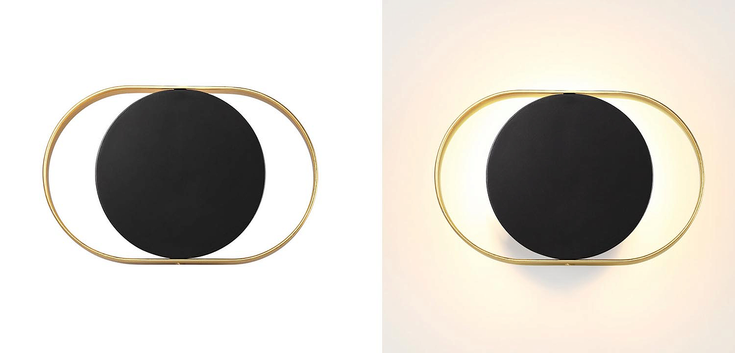 Бра Globo Ocular Sconce Oval Black Бра Globo Ocular Sconce Oval Black - Loft-Concept в Волгограде