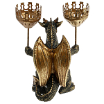 Подсвечник в виде дракона Dragon with Two Candlesticks варинант исполнения - 4 | Loft Concept в Волгограде