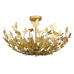 Потолочный светильник с абажуром оформленным в виде стаи бабочек Eternal Butterflies варинант исполнения - 2 | Loft Concept в Волгограде