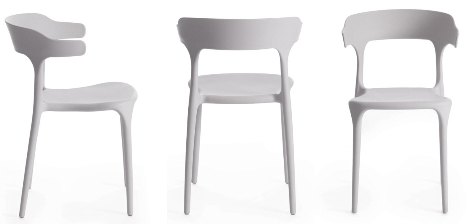 Стул Joris White Plastic Стул Joris White Plastic - Loft-Concept в Волгограде