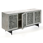 Буфет в гостиную с инкрустацией Palm Sideboard with Bone Inlay варинант исполнения - 4 | Loft Concept в Волгограде