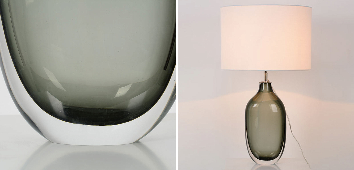 Настольный светильник GLASS SCULPTURE Chelsom Настольный светильник GLASS SCULPTURE Chelsom - Loft-Concept в Волгограде
