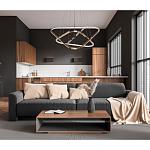 Люстра с подвесами в форме треугольников Niamh Barry варинант исполнения - 11 | Loft Concept в Волгограде