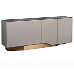 Комод со стеклянной столешницей и с выдвижными ящиками Minimalist Accent варинант исполнения - 1 | Loft Concept в Волгограде