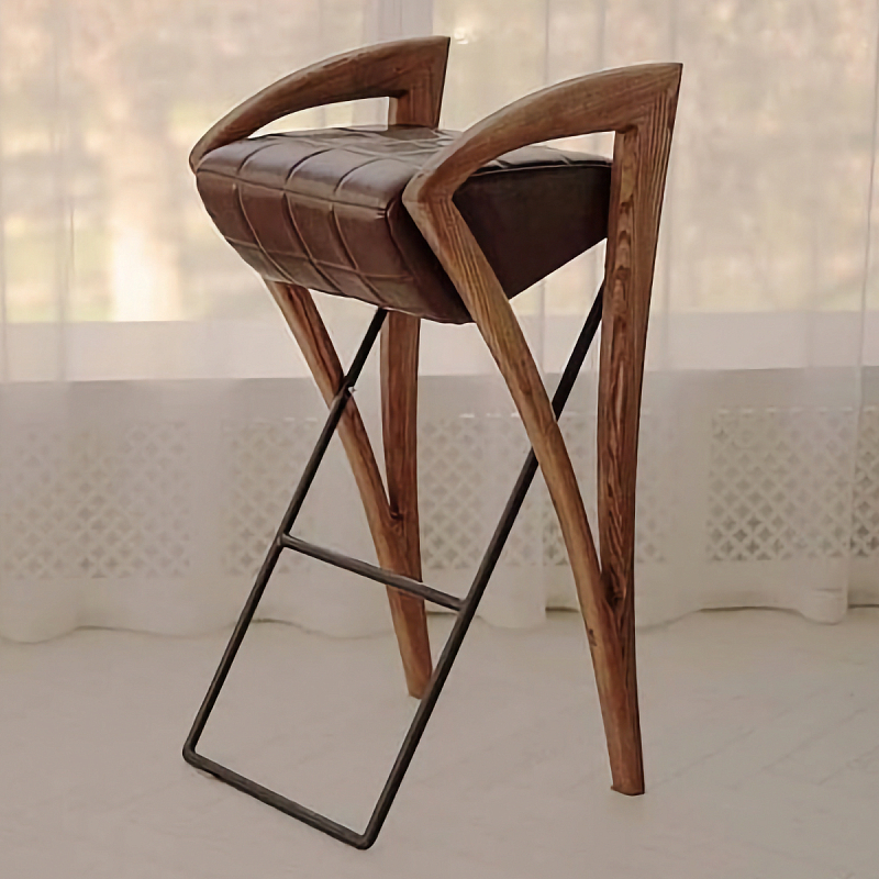 Стул Crutch Chair Коричневый Черный Стул Crutch Chair Коричневый Черный в Волгограде | Loft Concept