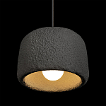 Подвесной светильник с цилиндрическим фактурным абажуром Sergey Makhno варинант исполнения - 5 | Loft Concept в Волгограде
