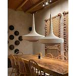 Подвесной вязаный бежевый светильник «Лампа Марракеша» варинант исполнения - 2 | Loft Concept в Волгограде