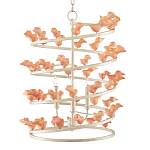 Люстра спиралевидная с фигурками птенцов Playful Chandelier варинант исполнения - 2 | Loft Concept в Волгограде