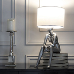 Настольная лампа TERRAMI с абажуром варинант исполнения - 3 | Loft Concept в Волгограде