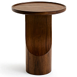 Приставной столик из массива дерева Walnut варинант исполнения - 3 | Loft Concept в Волгограде