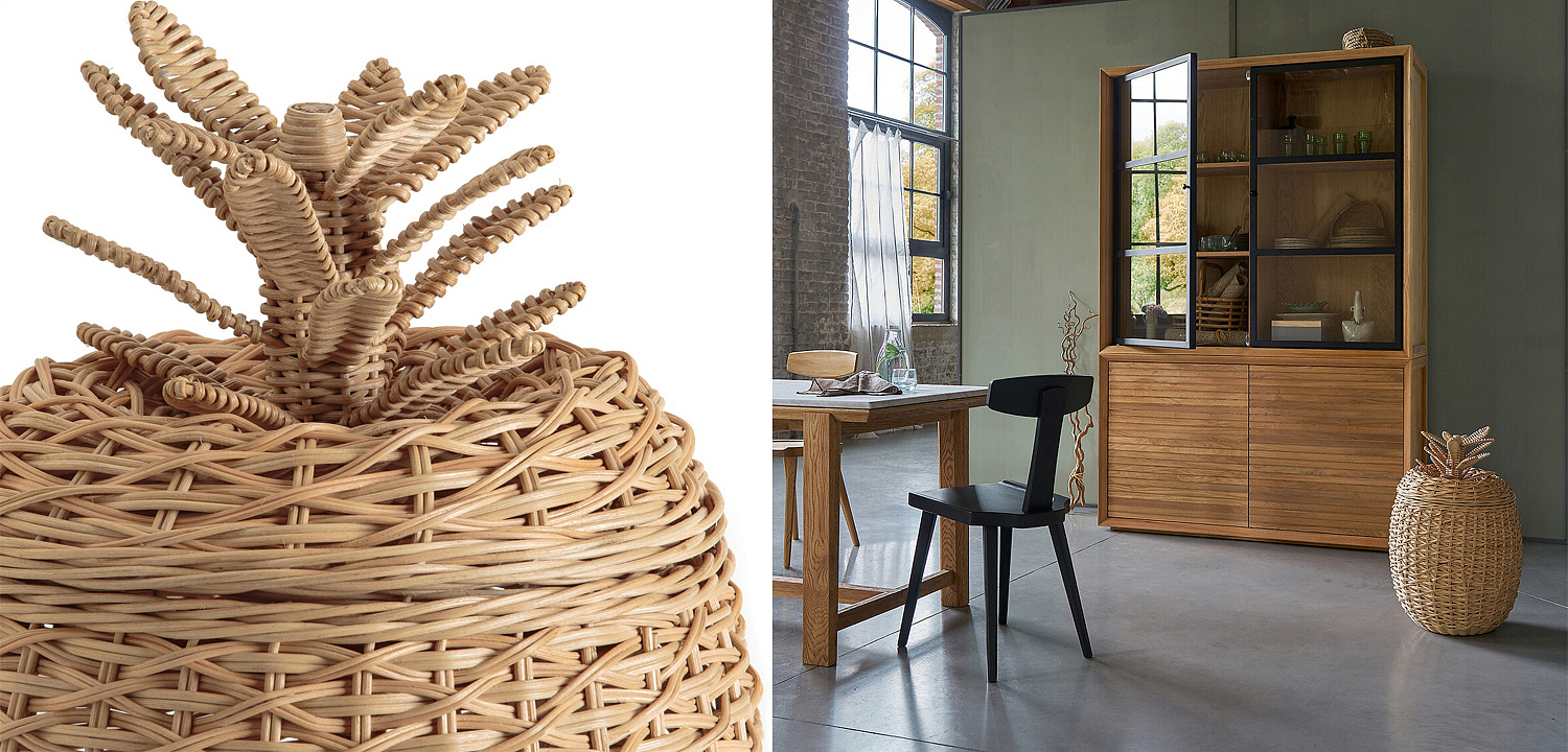Корзина Wicker Exotic Basket Корзина Wicker Exotic Basket - Loft-Concept в Волгограде