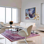 Торшер в виде белых и золотых цветов каллы Refined Taste of Light варинант исполнения - 1 | Loft Concept в Волгограде