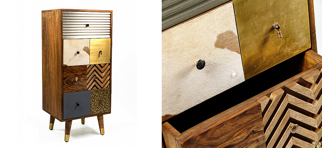 Высокий комод Handmade Wooden Furniture Высокий комод Handmade Wooden Furniture - Loft-Concept в Волгограде