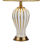 Настольная лампа с абажуром Celestina White Gold Lampshade Table Lamp варинант исполнения - 3 | Loft Concept в Волгограде