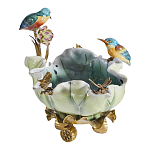 Чаша в виде листка лотоса с птицами Eden Garden варинант исполнения - 6 | Loft Concept в Волгограде