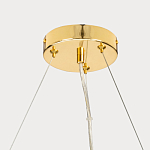 Люстра подвесная из золотых колец 57 см Golden Circles варинант исполнения - 11 | Loft Concept в Волгограде