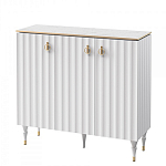 Консоль с дверками и белым рельефным фасадом Expanses of Beauty варинант исполнения - 1 | Loft Concept в Волгограде