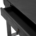 Рабочий стол Hart Leather Desk варинант исполнения - 4 | Loft Concept в Волгограде