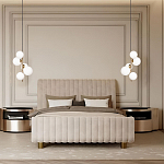 Подвесной светильник с 5-ю белыми шарообразными плафонами Bubble Chandelier варинант исполнения - 5 | Loft Concept в Волгограде