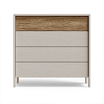 Комод 4 ящика с подсветкой на рельефном фасаде Warm Industrial варинант исполнения - 5 | Loft Concept в Волгограде