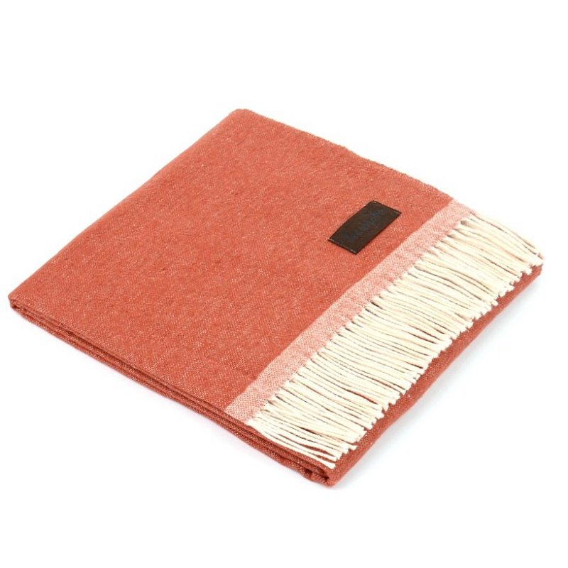 Плед SARA 2000 Marzotto Красный в Волгограде | Loft Concept 