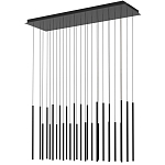 Люстра каскадная черная Black Cascade Chandelier варинант исполнения - 1 | Loft Concept в Волгограде