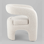 Кресло дизайнерское для лаунж зоны жемчужного цвета Pearl Lounge варинант исполнения - 8 | Loft Concept в Волгограде