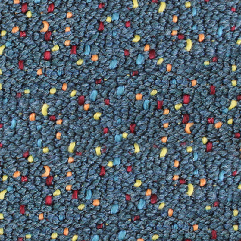 Мебельная ткань Букле синий цвет 140 см T2-72  в Волгограде | Loft Concept 