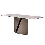 Стол обеденный керамический серый Servorios варинант исполнения - 2 | Loft Concept в Волгограде