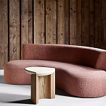 Дизайнерский журнальный стол полукруглой формы Pokun варинант исполнения - 4 | Loft Concept в Волгограде