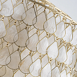 Люстра многоярусная с декором из натуральной морской ракушки Iridescent Light варинант исполнения - 9 | Loft Concept в Волгограде