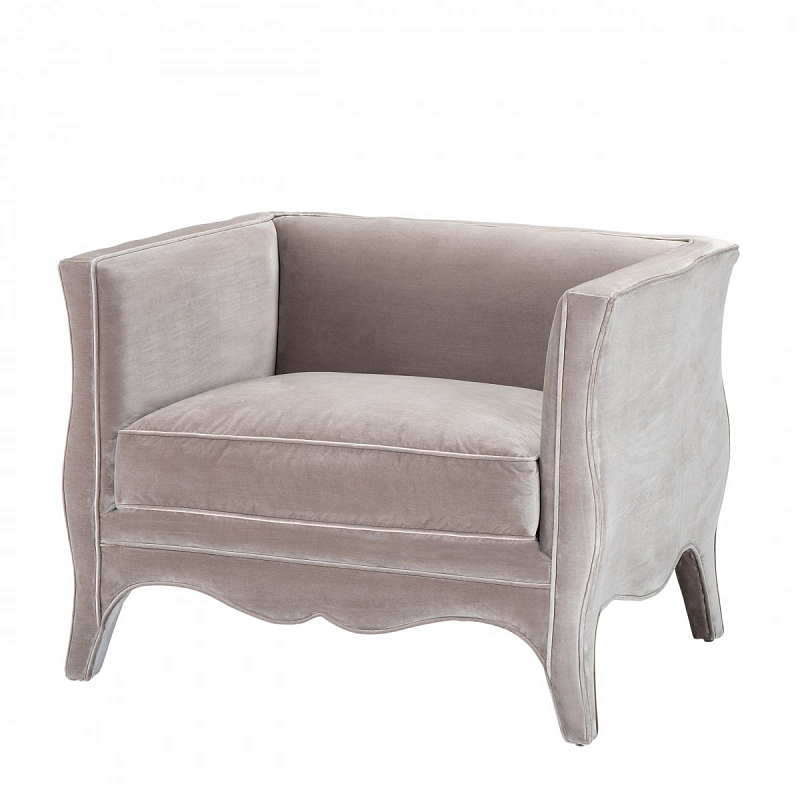 Кресло Eichholtz Chair Bouton Розовый пастельный Кресло Eichholtz Chair Bouton Розовый пастельный в Волгограде | Loft Concept