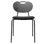 Стул с мягким сиденьем черный Stool Loft Black варинант исполнения - 1 | Loft Concept в Волгограде