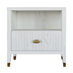 Прикроватная тумбочка с полкой Elsa Dreams White варинант исполнения - 6 | Loft Concept в Волгограде