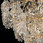 Люстра многоярусная с объемными прозрачными цветами Hanging Flowers варинант исполнения - 8 | Loft Concept в Волгограде