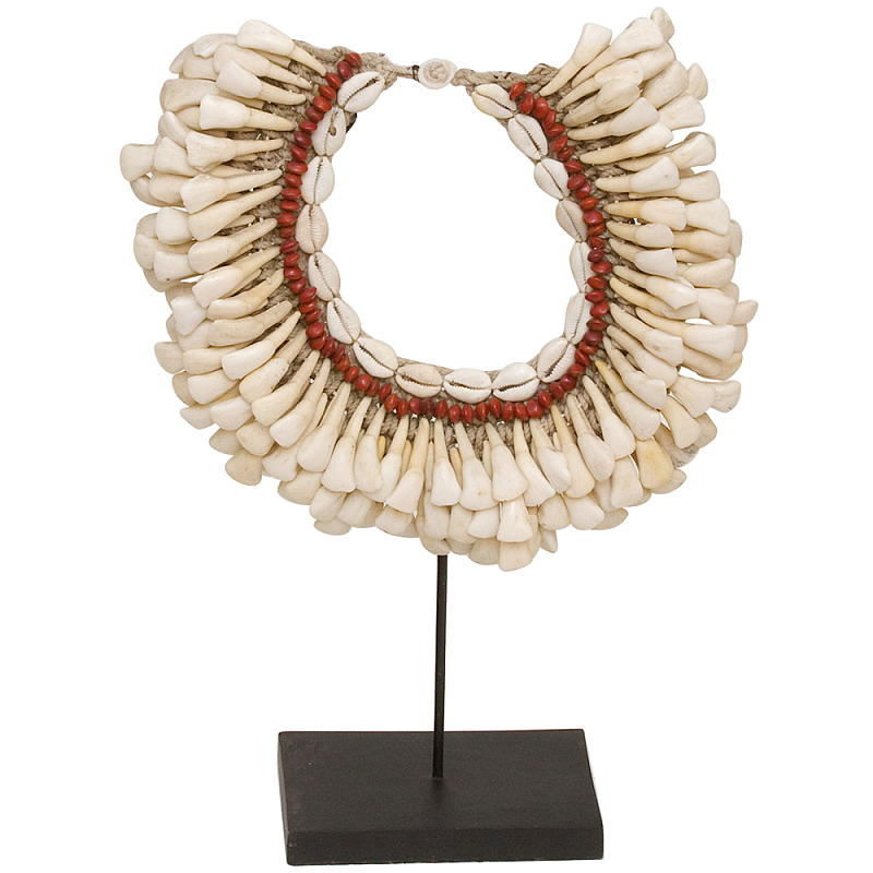 Этническое ожерелье на подставке Aboriginal Necklace Ethnic Бежевый Красный Коричневый Этническое ожерелье на подставке Aboriginal Necklace Ethnic Бежевый Красный Коричневый в Волгограде | Loft Concept