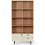 Широкий стеллаж с принтом Elise Rack варинант исполнения - 11 | Loft Concept в Волгограде