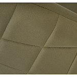 Стул велюровый хаки на золотистых металлических ножках Vendramin Chair варинант исполнения - 5 | Loft Concept в Волгограде