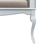 Рекомье со спинкой в стиле прованс Montmartre Provence Ottoman варинант исполнения - 5 | Loft Concept в Волгограде