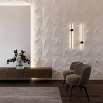 Гипсовая 3D Панель D-01 варинант исполнения - 1 | Loft Concept в Волгограде