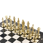 Шахматы Ренессанс с доской из натурального мрамора Decorative Thematic Chess варинант исполнения - 4 | Loft Concept в Волгограде