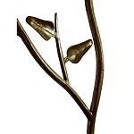 Стеллаж металлический с птичками Primavera варинант исполнения - 5 | Loft Concept в Волгограде