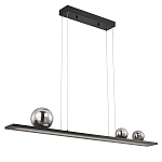 Светодиодная линейная люстра IONA Сhandelier black 103 варинант исполнения - 2 | Loft Concept в Волгограде