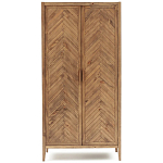 Шкаф из массива сосны с орнаментом "Ёлочка" Geometric Ornament варинант исполнения - 1 | Loft Concept в Волгограде