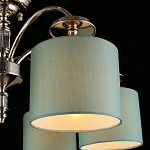 Люстра потолочная Nikoletta с бирюзовым плафоном варинант исполнения - 4 | Loft Concept в Волгограде