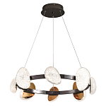 Люстра подвесная круглая с овальными плафонами Iona chandelier варинант исполнения - 3 | Loft Concept в Волгограде