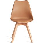 Стул с мягким сиденьем Arvika Latte варинант исполнения - 5 | Loft Concept в Волгограде