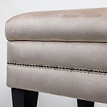 Мягкая банкетка с зоной для хранения Casket Beige варинант исполнения - 3 | Loft Concept в Волгограде