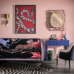 Диван ZAMBEZI Sofa Лиловый цвет варинант исполнения - 5 | Loft Concept в Волгограде